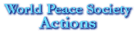 Non-violence, find peace - World Peace Society of Australia