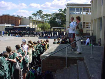 Non-violence, find peace - World Peace Society of Australia