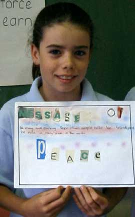 Non-violence, find peace - World Peace Society of Australia