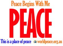 Non-violence, find peace - World Peace Society of Australia